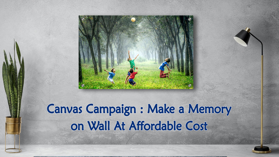 Canvas Campaign: Making Memories Affordable with Wall Art