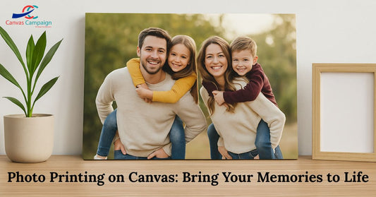 Photo Printing on Canvas: Bring Your Memories to Life