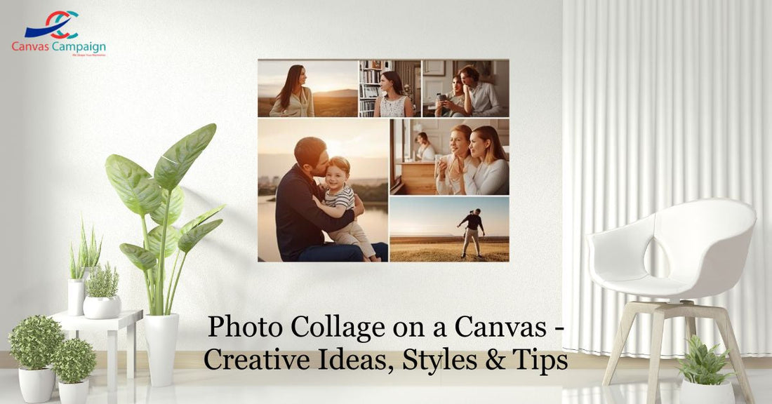 Photo Collage on a Canvas – Creative Ideas, Styles & Tips