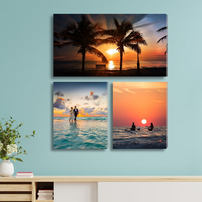 Wall Display 3 Panel Canvas