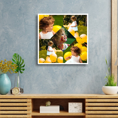 5 Photo Collage Canvas Print