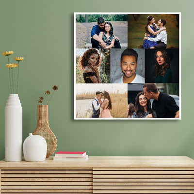 7 Photo Collage Canvas Prints