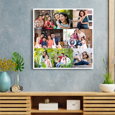 8 Photo Collage Canvas Prints