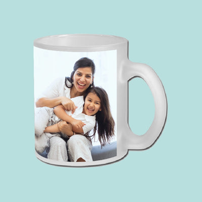 Frosted Photo Mug