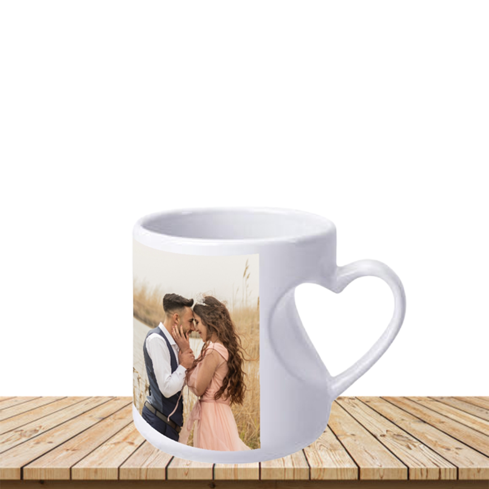 Heart Cut Mug